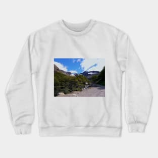 Trekking in the Patagonian Andes Crewneck Sweatshirt